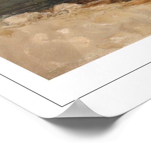 JMW Turner Zedign Art Poster #520-2 (Ecke)