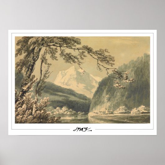JMW Turner Zedign Art Poster #546-3 (Vorne)