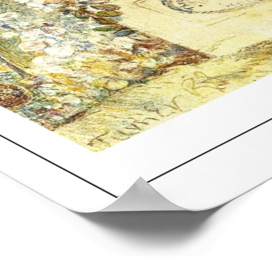 JMW Turner Zedign Art Poster #560-3 (Ecke)