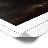 JMW Turner Zedign Art Poster #7-2 (Ecke)