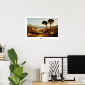 JMW Turner Zedign Art Poster #8-3 (Heimbüro)