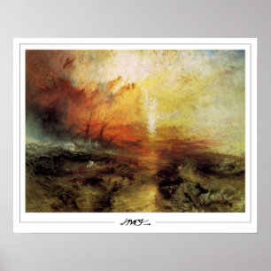 JMW Turner Zedign Kunstposter #133-2 Poster