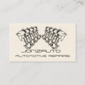 JNZAUTO VISITENKARTEN VISITENKARTE (Rückseite)