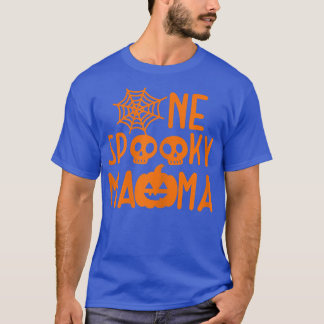 JO5E Eine Spooky Mama Pumpkin Mama Hal Herbst T-Shirt