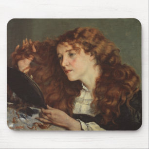 Jo, die schöne Irin (von Gustave Courbet) Mousepad
