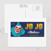 JO JO Melonen Postkarte (Vorne/Hinten)