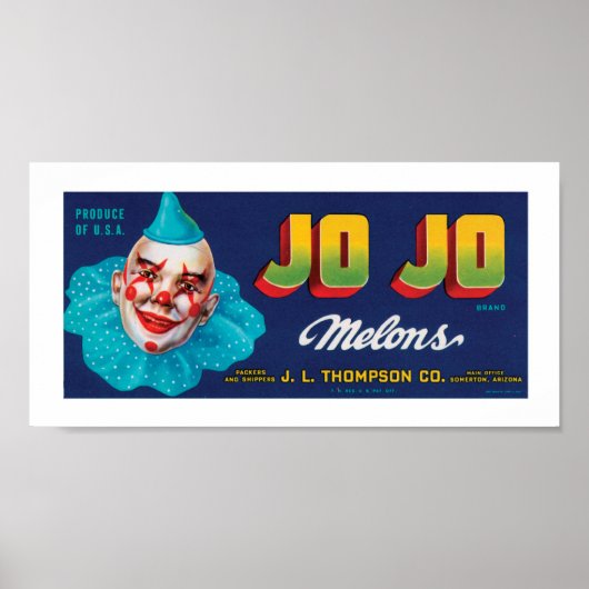 JO JO Melons Poster (Vorne)