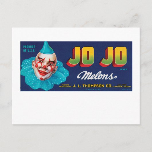 JO JO Melons Postkarte (Vorderseite)