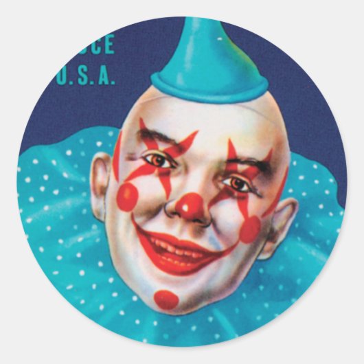 JO JO Melons Runder Aufkleber (Vorderseite)