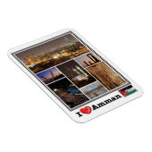 JO Jordan - Amman - I Liebe Mosaic - Magnet (Rechte Seite)