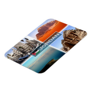 JO Jordan - Amman - Magnet