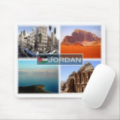 JO Jordan - Amman - Totes Meer - Mousepad (Mit Mouse)