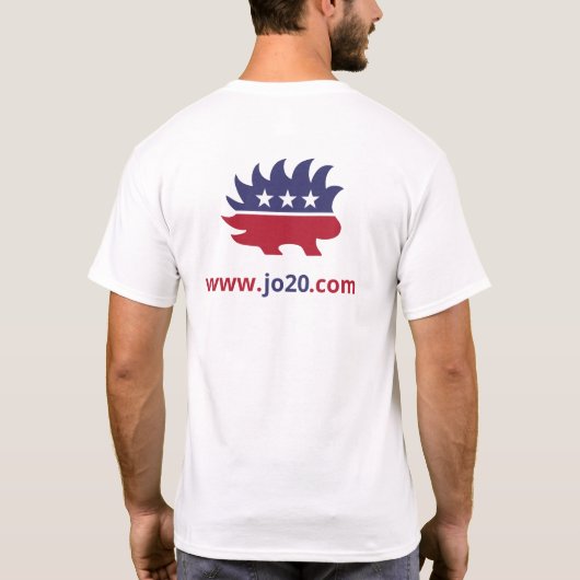 Jo Jorgensen für den Präsidenten - 2020 T-Shirt (Rückseite)