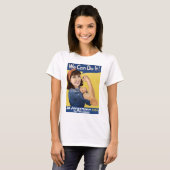 'Jo-sie the Riveter' Fundraiser-T - Shirt (Vorne ganz)