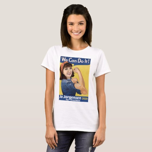 'Jo-sie the Riveter' Fundraiser-T - Shirt (Vorne ganz)