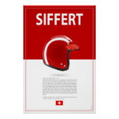 Jo Siffert Helmet Poster (Vorderseite)