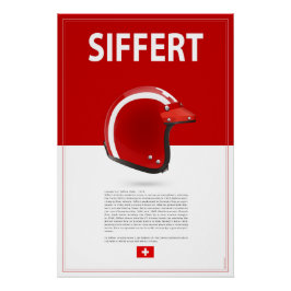 Jo Siffert Helmet Poster