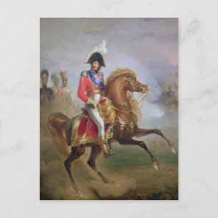 Joachim Murat auf Horseback, 1814-15 Postkarte