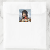 Joachim Murat Quadratischer Aufkleber (Tasche)