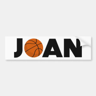 Joan Basketball Autoaufkleber