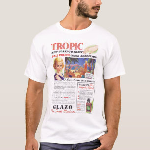 Joan Bennett Nagellack Anzeige T-Shirt