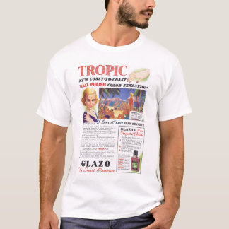 Joan Bennett Nagellack Anzeige T-Shirt