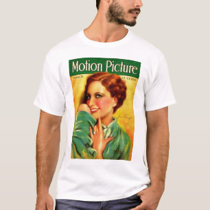 Joan Crawford 1928 Filmzeitschrift T-Shirt