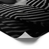 Joan Crawford in noir, black and white poster (Ecke)