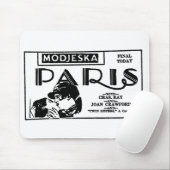 Joan Crawford PARIS 1926 Mousepad (Mit Mouse)