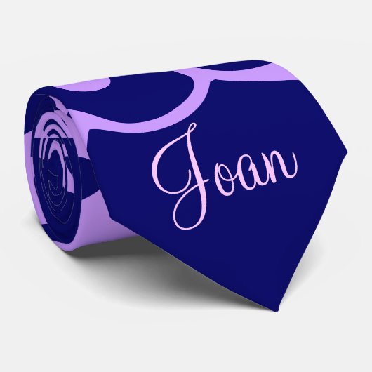 Joan Designer Name I Krawatte (Gerollt)
