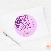 Joan Designer Name Sticker (Umschlag)