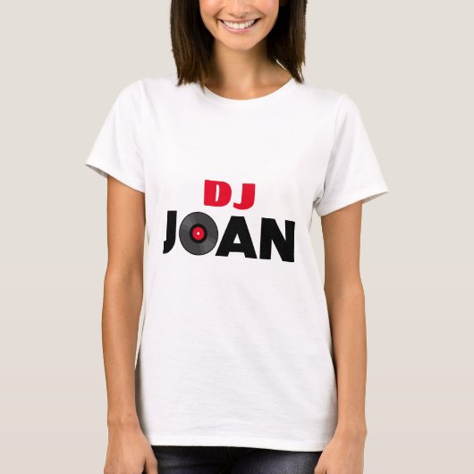 Joan DJ T-Shirt (Vorderseite)