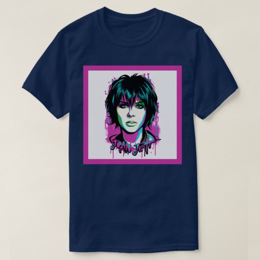 Joan Jett T-Shirt (Design vorne)