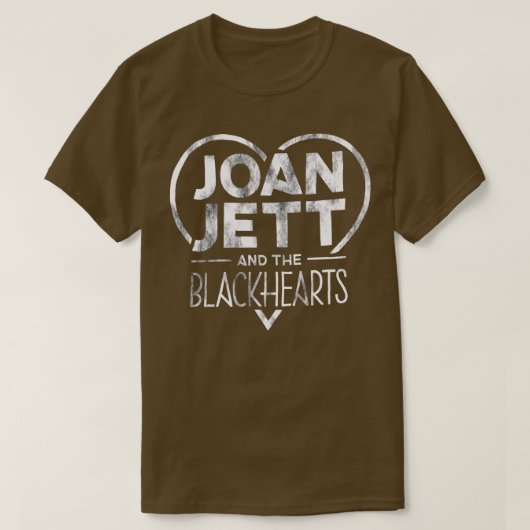Joan Jett und The Blackherzen T-Shirt (Design vorne)