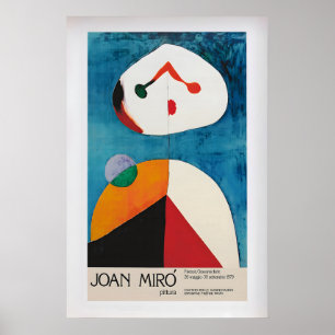 Joan Miró 1979 Ausstellungsposter Vintage Poster