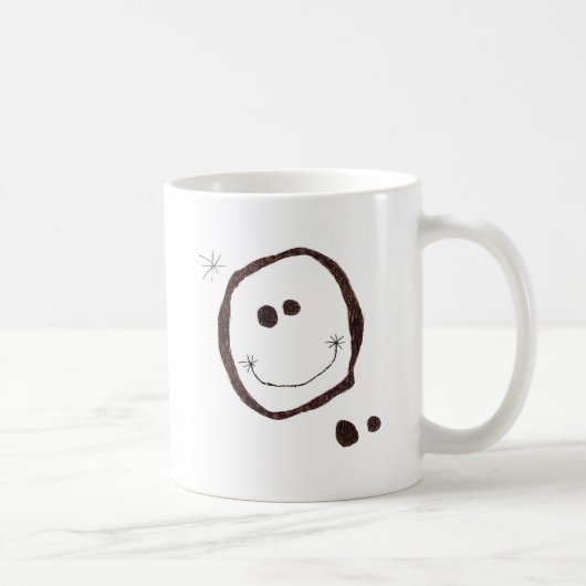 Joan miro glückliche Gesichts-Tasse Kaffeetasse (Rechts)