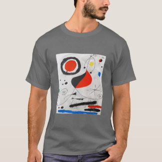 Joan Miro Original-Lithografie von Derriere le Mir T-Shirt