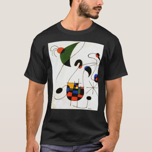 Joan Miro &Quot;Melancholic Singer &Quot; T-Shirt (Vorderseite)