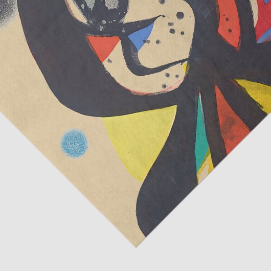 Joan Miro Seidenpapier (Ausschnitt)