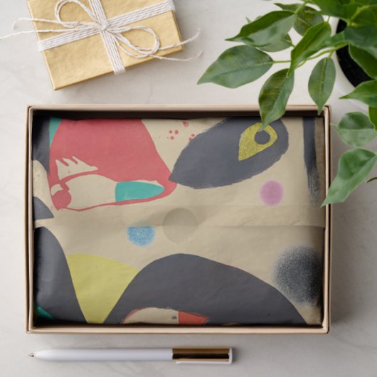 Joan Miro Seidenpapier (Geschenk)