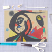 Joan Miro Seidenpapier (Handwerk)