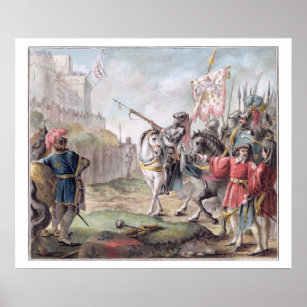Joan of Arc (1412-31) Verlasse Englisch Poster