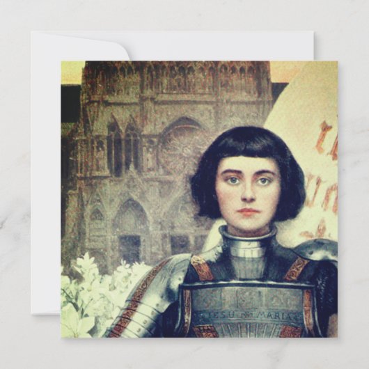 Joan of Arc (Albert Lynch Illustration) (Rückseite)