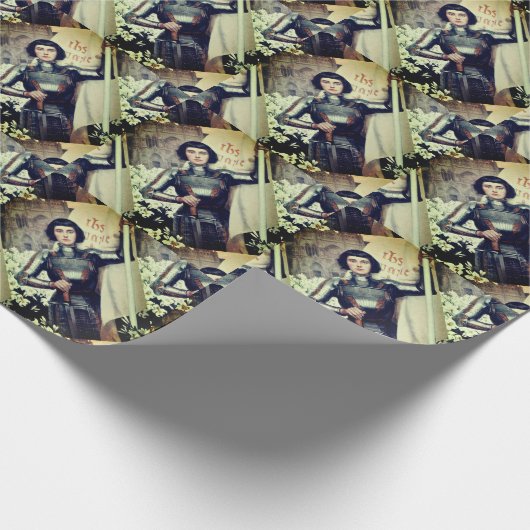 Joan of Arc (Albert Lynch Illustration) Geschenkpapier (Ecke)
