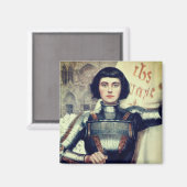 Joan of Arc (Albert Lynch Illustration) Magnet (Vorderseite/Rückseite)