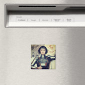 Joan of Arc (Albert Lynch Illustration) Magnet (In Situ (Geschirrspüler))