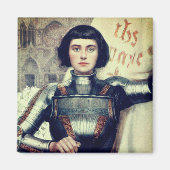 Joan of Arc (Albert Lynch Illustration) Magnet (Vorne)