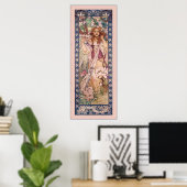 Joan of Arc ~ Alphonse Mucha Poster (Heimbüro)