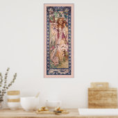 Joan of Arc ~ Alphonse Mucha Poster (Küche)