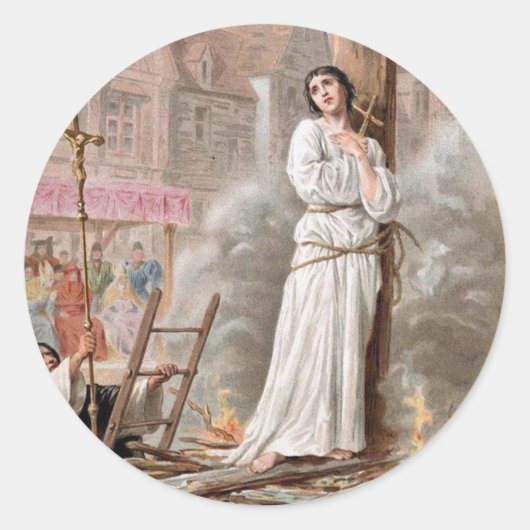 Joan of Arc Aufkleber (Vorderseite)